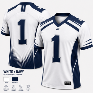 USA Football Jersey Men Printed Breathable Quick Dry <b>Polyester</b> Athletic Sports Jersey Custom Team Uniform Football <b>Shirt</b> - Product Image 1