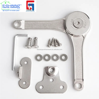 Charnière de porte de placard réglable à fermeture douce en acier allié de zinc nickelé, capacité de charge de 6 kg, pour portes de cuisine et de placards