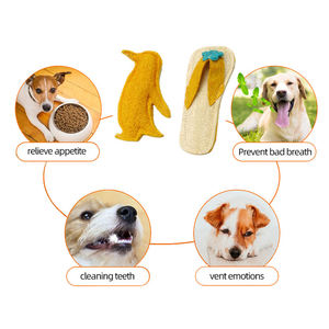 Jouet pour animaux de compagnie en éponge de luffa écologique, sûr, non toxique, pour les soins dentaires et la santé bucco-dentaire, jouet à mâcher pour animaux de compagnie - Product Image 4