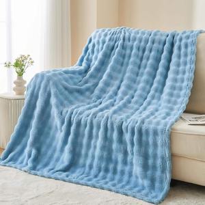 Bulk Available High Quality Woven Fleece <b>Blanket</b> Soft Lightweight 100% Polyester Jacquard Customizable <b>Blanket</b> - Product Image 1