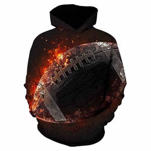 Sudadera con Capucha ELIXE SPORTS para Hombre, Forrada, de Invierno, Poliéster/Algodón, Felpa, Cálida, Estampada, Transpirable, de Secado Rápido, OEM/ODM Disponible - Product Image 3