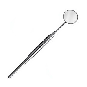 Espejo Bucal Dental Manual Reutilizable con Mango Largo, Reflector Oral de Acero Inoxidable para Examen Dental, Clínica y Cirugía - Product Image 1