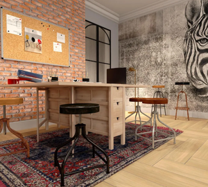 Taburete de Bar Moderno con Acero Inoxidable y Asiento de Cuero para Comedor, Sala de Estar, Escuela, Restaurante, Hotel y Vestíbulo - Product Image 2