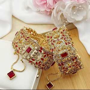 Premium Designer Fashion Jewelry <b>Sets</b> Artificial <b>Bangles</b> for Women Elegant Party Wear Bracelet <b>Set</b> Wholesale Supplier - Product Image 5