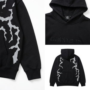 Men's Pullover Hoodie <b>Sweatshirt</b> 100% Cotton <b>Fleece</b> Custom Logo Front Hooded Oversized <b>Lined</b> Spring Casual Streetwear Wholesale - Product Image 2