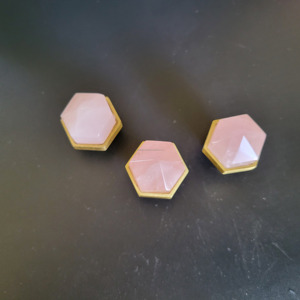 Natural Crystal <b>Handle</b> Door <b>Knob</b> with Modern Design Durable & Easy Installation for Brass Kitchen Dresser Cabinet Wardrobe Bulk - Product Image 5