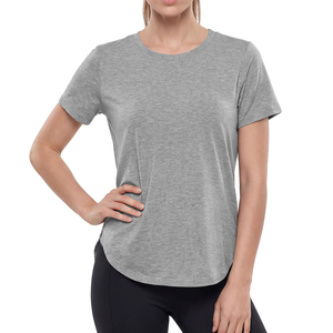 Women's Lightweight Moisture Wicking Gym T <b>Shirt</b> Quick Dry Breathable Fitness Training Workout Sports T <b>Shirt</b> For Girls - Product Image 1
