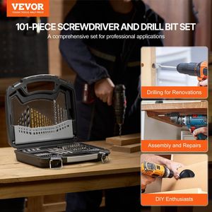 101-Piece Multipurpose Drill and Driver <b>Bit</b> <b>Set</b> <b>Screwdriver</b> <b>Bit</b> <b>Set</b> for Wood Metal Cement Drilling and Screwing - Product Image 2