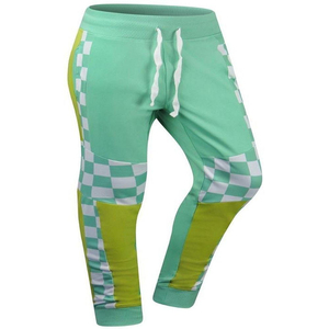 Conjunto Deportivo 2 en 1 Personalizado Unisex Verde Sólido con Capucha, Sudadera Ligera de Manga Larga y Pantalones con Cordón, Transpirable, de Algodón - Product Image 3