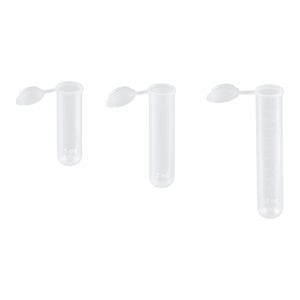 Tube centrifuge multi-usages en polypropylène avec bouchon à clip 5/7/10 mL pour le stockage d'échantillons de laboratoire - Product Image 3