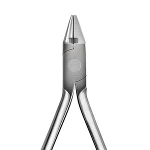 Pince à bec d'oiseau T/C avec coupe-fil, pince à former des boucles, pince à cintrer le fil, inserts en carbure de tungstène, manche doré, instrument dentaire - Product Image 5