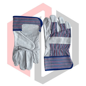 ถุงมือริเกอร์เสริมแรง ทนต่อการฉีกขาด ระบายอากาศได้ดี ป้องกันไฟฟ้าสถิต ปราศจากซิลิโคน ปราศจากแป้ง ป้องกันไฟ ป้องกันการบาด ขนาด 26 ซม. - Product Image 4