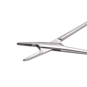 12.5cm Gold Handle Manual Reusable Stainless Steel Surgical <b>Instruments</b> Sutures Needle Holder High-<b>Temperature</b> Sterilization - Product Image 6