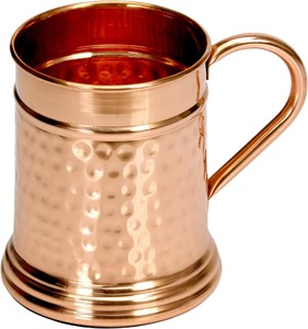 Mug en cuivre de qualité supérieure, design simple, pour cocktails et café, fabrication artisanale traditionnelle, tasse en cuivre simple - Product Image 2