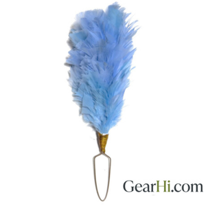 Plume militaire réglable en plumes d'autruche formelles |   Ornement décoratif pour casquette Glengarry Busby Shako en crin de cheval style vautour - Product Image 3