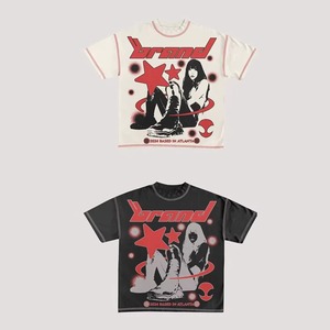 เสื้อยืดผู้ชายแบบสั่งทำพิเศษ พิมพ์ลายสกรีนและปักโลโก้ ผ้าฝ้ายถัก 100% ทรงปกติ บริการ OEM รับผลิตตามแบบ - Product Image 6