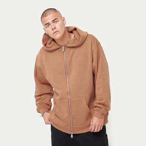 Top Classic Relaxed Fit Zipped Hoodie With Soft Interior Made for Men Stylish and Cozy Ideal for Layering - Product Image 2
