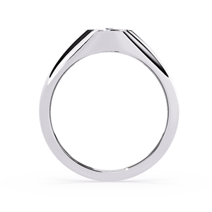 Bague en diamant platine, taille brillant rond, diamant naturel certifié GIA, couleur D, style classique, bague de fiançailles pour femme - Product Image 4