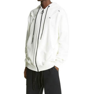 Sweat-shirt à capuche zippé personnalisé pour homme, sweat-shirt à capuche avec logo personnalisé, vente en gros OEM pour les marques de streetwear américaines - Product Image 4