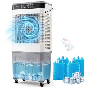 Raffrescatore d'Aria Portatile Evaporativo 3-in-1 da 2100 CFM con Serbatoio d'Acqua da 7,2 Galloni per Uso Domestico - Product Image 1