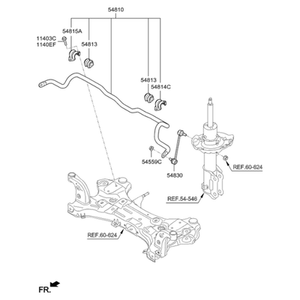 Elantra Nuevo, Otras Piezas y Accesorios para Autos y Camionetas 54810F2000 - Product Image 2