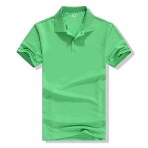 Polo à manches courtes rouge pour homme, coupe classique, décontracté, tricoté, couleur unie, t-shirt uni teint - Product Image 4