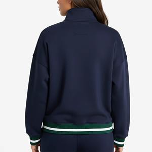 Sudadera Oversize de Algodón 100% con Hombros Caídos y Doble Cremallera, Ecológica, 300g, de Alta Calidad, Personalizable, Lisa, para Invierno, MOQ Bajo - Product Image 3