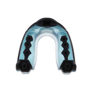 Protector Bucal de Silicona de Doble Capa, Negro y Azul, Equipo de Protección para Boxeo para Adultos, Ligero, No Tóxico, Moldeado por Inyección - Product Image 3