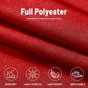 Pantalones Cargo Unisex de Trabajo Rojos, Corte Regular, Largos, de Lana, Cintura Alta, Casuales, Elásticos, para Primavera - Product Image 4