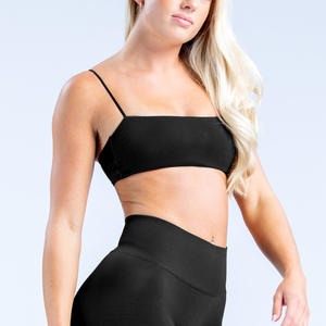 Ensembles de yoga ajustés avec impression par transfert thermique pour adultes, ensembles de yoga à taille haute à motif uni, 2 et 4 pièces - Product Image 2