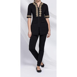 Uniforme de Trabajo para Salón de Belleza y Spa, Túnica para Mujer, con Logotipo Personalizado, Alta Calidad, Estilo Masaje Tailandés, Venta Caliente - Product Image 1