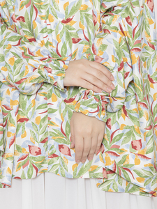 Women Floral <b>Chiffon</b> Hijab Long Lightweight Breathable Quick Dry Summer Daily Wear <b>Scarf</b> with Digital Printing Pattern - Product Image 6