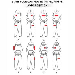 Ensembles de survêtements décontractés d'hiver pour hommes, personnalisés, écologiques, légers, de haute qualité, 100 % coton, à capuche, vente en gros - Product Image 5