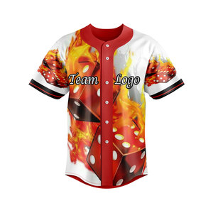 Camiseta Deportiva de Béisbol de Alta Calidad, Transpirable, Cómoda, para Entrenamiento y Partidos - Product Image 1