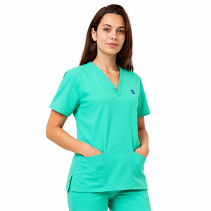 High Quality Latest Design Low Price Women <b>Scrub</b> <b>Sets</b> New Arrival Bulk Quantity OEM Service Women <b>Scrub</b> <b>Sets</b> For Online Sale - Product Image 2