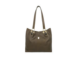Sac fourre-tout en cuir véritable pour femmes, grande capacité, deux poignées, couleur personnalisable, logo OEM, vente en gros pour les boutiques - Product Image 5