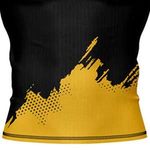 Wholesale Men's Short Sleeve BJJ Rash Guard Brazilian Jiu Jitsu <b>Compression</b> MMA <b>Shirt</b> Sublimation Printing Grappling Gym Wear - Product Image 5