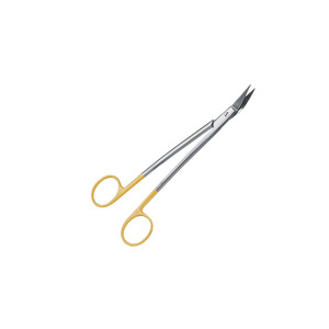 Ciseaux médicaux dentaires en acier inoxydable, instrument de coupe chirurgical, ciseaux de précision courbés pour les interventions dentaires - Product Image 2