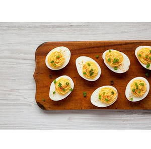 Bandeja/Plato Rectangular de Madera al por Mayor para Huevos Rellenos, Práctico Organizador de Huevos Cocidos para Mesa - Product Image 6