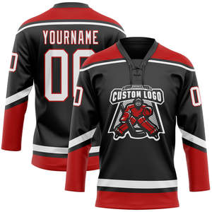 Camiseta de Hockey Personalizada para Equipo, 100% Poliéster, Ropa Deportiva Casual de Manga Larga, Sudadera con Diseño Personalizado para Uso en Equipo - Product Image 2