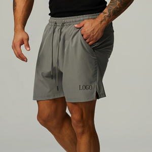 Shorts de course pour homme, longueur entrejambe 7 pouces, logo avant, fente latérale, respirant, séchage rapide, évacuation de l'humidité, extensible dans quatre directions, vêtements de sport - Product Image 2
