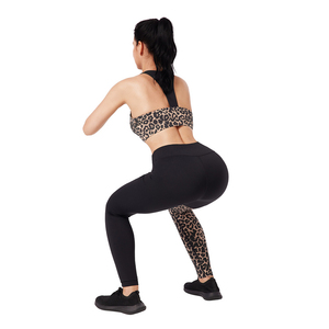 Soutien-gorge de sport rembourré pour filles, maintien moyen, écologique, séchage rapide, en Spandex/Coton, idéal pour la gym, l'entraînement, le yoga, la course à pied, le fitness, confortable - Product Image 5