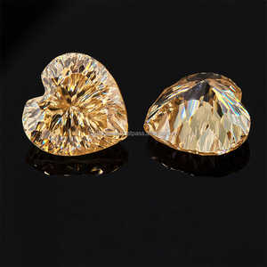 เพชร CVD หลวมได้รับการรับรองสีพิเศษสำหรับห้องปฏิบัติการแฟนซีตัดรูปหัวใจหรูหราตัดด้วยมือ - Product Image 2