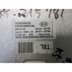 ECUs y Módulos de Computación Optima Usados 391412ETB0 - Product Image 2