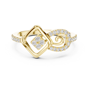 CONCEPTION Moissanite Diamond <b>Ring</b> <b>925</b> <b>Silver</b> 10K/14K/18K Yellow Gold | 14K Gold Plated Women's Party Fashion <b>Ring</b> - Product Image 4