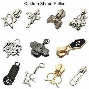 ตัวดึงซิปโลหะเคลือบสีทองเหลืองโบราณลายหัวใจหรูหรา สั่งทำโลโก้ได้ ปราศจากนิกเกิล สำหรับกระเป๋าและเสื้อผ้า - Product Image 3