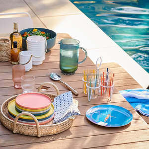 Vietnam Wholesale Non-toxic Natural Rattan Handmade <b>Tray</b> for Serving Food and Fruit Bamboo Fruit Basket <b>Decorative</b> Serving <b>Trays</b> - Product Image 3