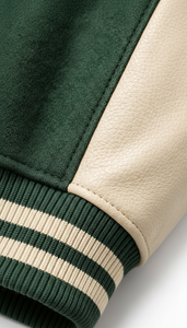 Chaqueta Varsity Estilo Americano Profesional, Mangas en Contraste, con Capucha, Unisex, Invierno, Ecológica, Logotipo Frontal - Product Image 4