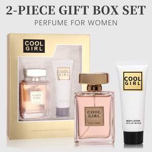 Women's 2-Piece Perfume <b>Gift</b> <b>Set</b> Body Lotion Lasting Aldehydes Jasmine Ylang Orange Blossom Bergamot Lemon Flavors <b>Holidays</b> - Product Image 4