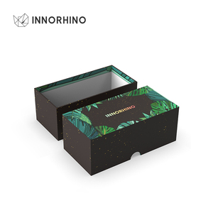 Innorhino กล่องของขวัญแบบฝาปิดและฐานแข็งทนทานต่อเด็กเคลือบลายนูนด้านย่อยสลายได้และรีไซเคิลได้ - Product Image 6